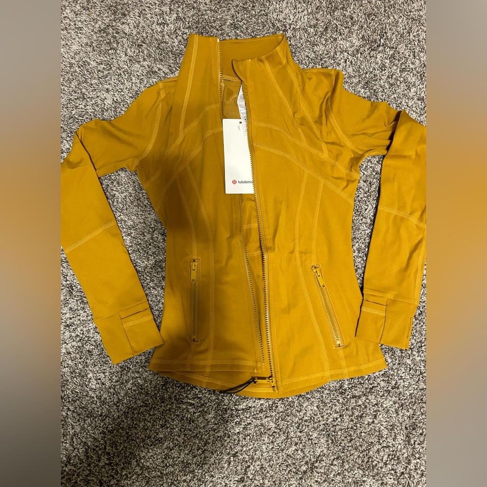 Yellow align jacket